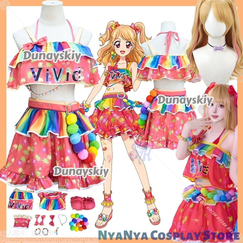 Natsuki Mikuru Cosplay Anime Kawaii Idol Stage Uniform Aikatsu!Costume Sexy Swimming Bikini Jirai Kei Girls Halloween Party Cos
Natsuki Mikuru Cosplay Anime Kawaii Idol Stage Uniform Aikatsu!Costume Sexy Swimming Bikini Jirai Kei Girls Halloween Party Cos