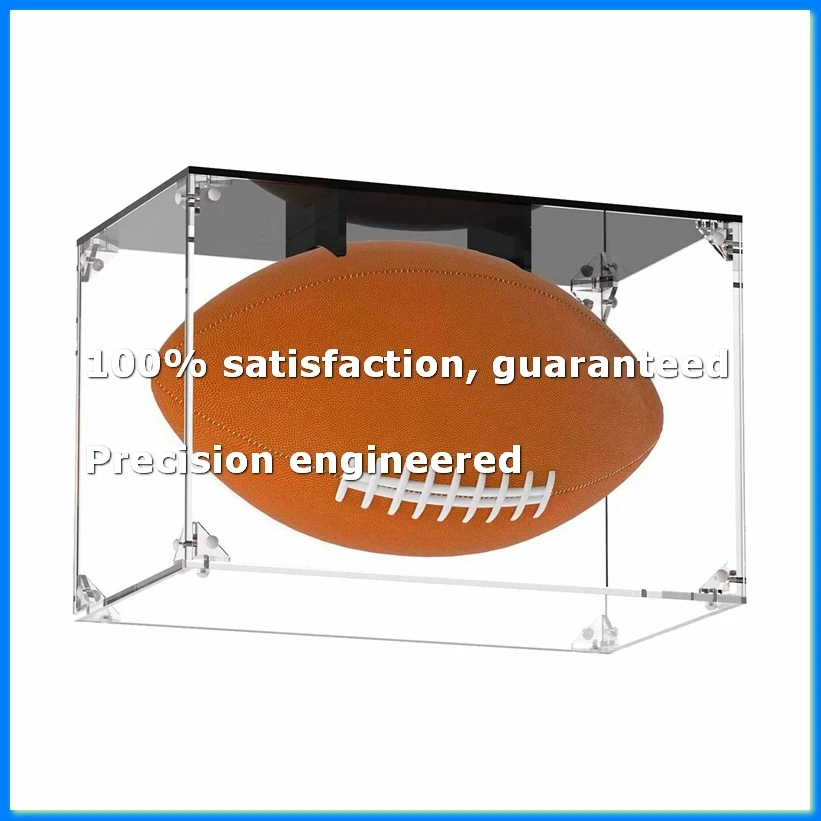 Football Display Case Acrylic Football Holder with Lid and Black Base Clear Football Boxes with Ball Holder-ABYS
Football Display Case Acrylic Football Holder with Lid and Black Base Clear Football Boxes with Ball Holder-ABYS