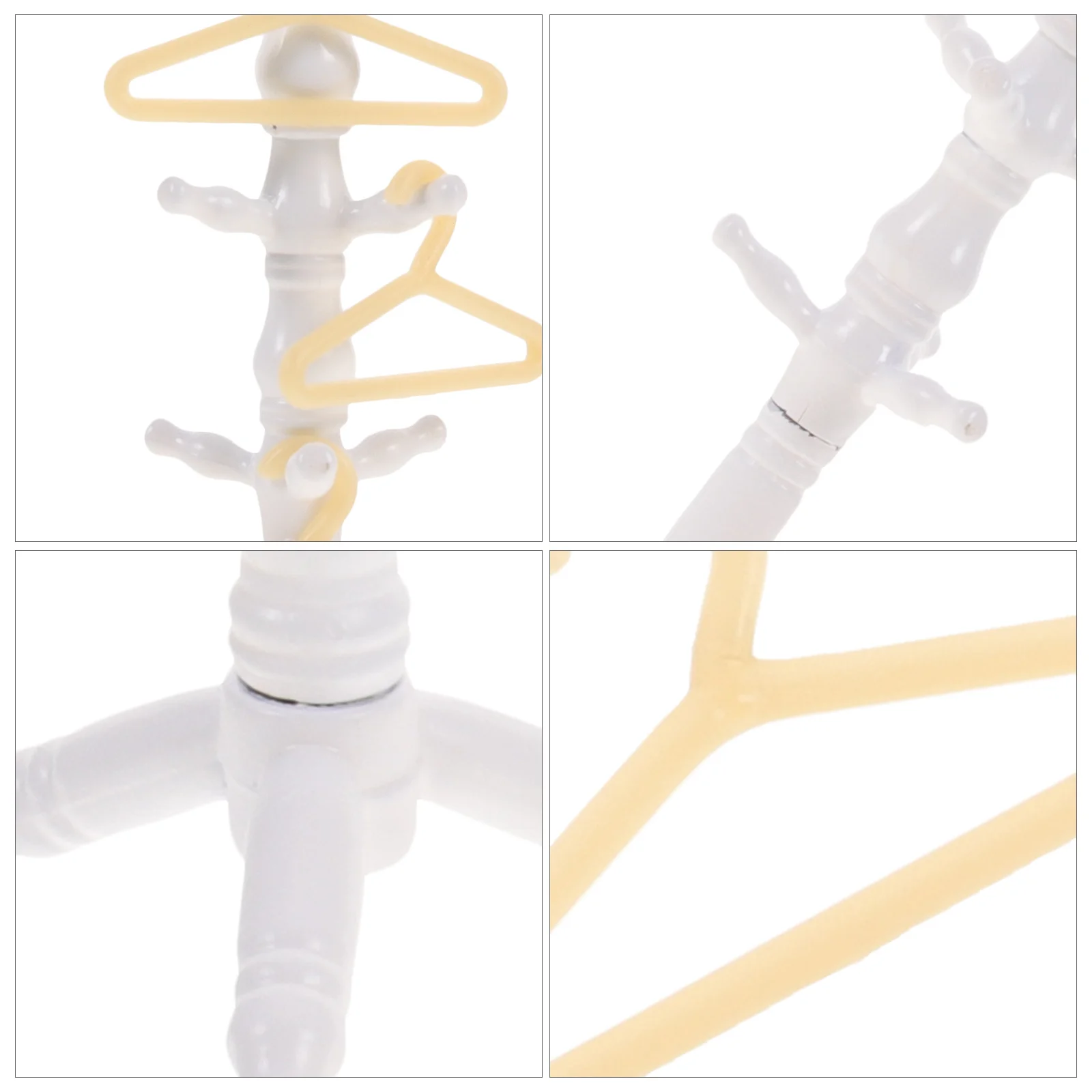 1Set Mini Clothes Hanger Rack for Dollhouse Decor Vintage Style Floor Stand Display Organizer Small Clothing Holder Accessory
1Set Mini Clothes Hanger Rack for Dollhouse Decor Vintage Style Floor Stand Display Organizer Small Clothing Holder Accessory