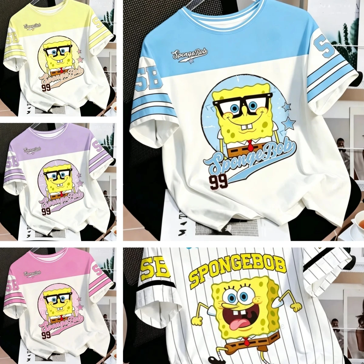 Summer SpongeBob SquarePants 3D Print Cartoon Hip Men Women Tee Adults Children Boy Gril Top Kids Parent Child Quick dry Tshirt
Summer SpongeBob SquarePants 3D Print Cartoon Hip Men Women Tee Adults Children Boy Gril Top Kids Parent Child Quick dry Tshirt
