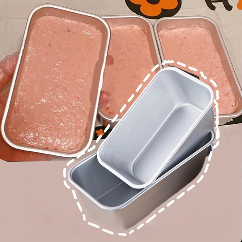 Aluminum Alloy Lunch Meat Preservation Box Cake Baking Tray Loaf Pan Kitchen Baking Tools Rectangular Bread Mold
Aluminum Alloy Lunch Meat Preservation Box Cake Baking Tray Loaf Pan Kitchen Baking Tools Rectangular Bread Mold