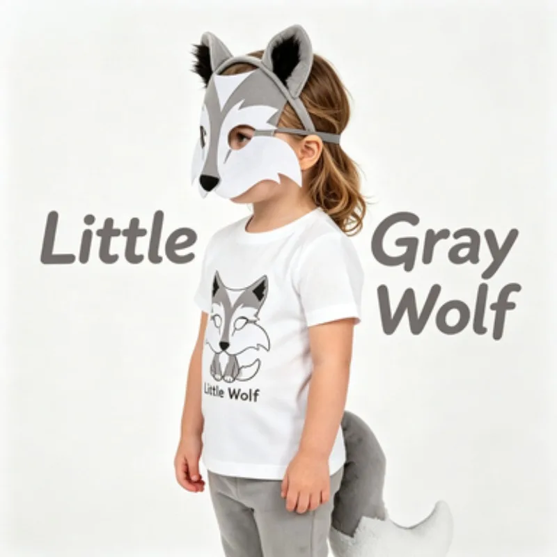 3-Piece Set of Cartoon Masks & Plush Tail Accessories, Stage Props for Kids' Storytelling Events, Holiday Performance Supplies
3-Piece Set of Cartoon Masks & Plush Tail Accessories, Stage Props for Kids' Storytelling Events, Holiday Performance Supplies