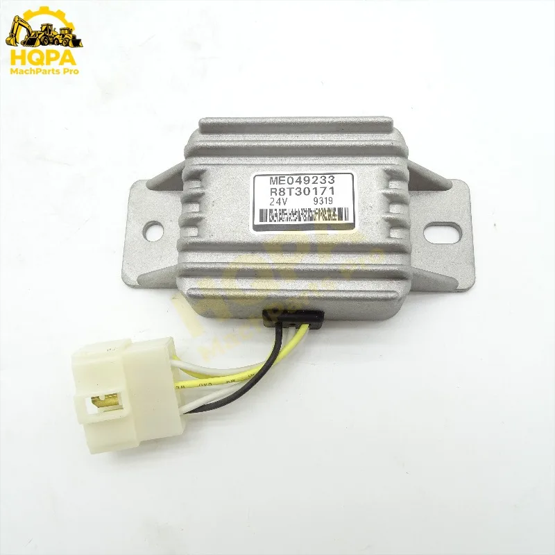 ME049233 R8R30171 24V Regulator Relay for Kobelco Excavator K909LC K916 K916LC MD450BLC SK220 SK220LC
ME049233 R8R30171 24V Regulator Relay for Kobelco Excavator K909LC K916 K916LC MD450BLC SK220 SK220LC