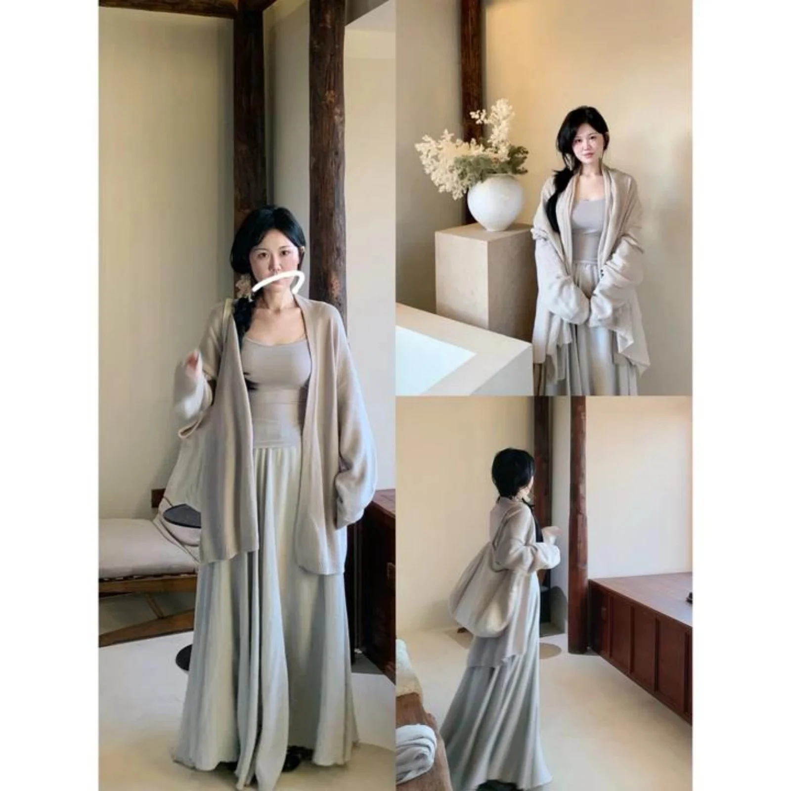 Кардиган Ci South Corner 228 My Heaven Di Sweater Jaet ~ с широкими плечами, прямой крой, весенний, открытый, средней длины, вязаный
Кардиган Ci South Corner 228 My Heaven Di Sweater Jaet ~ с широкими плечами, прямой крой, весенний, открытый, средней длины, вязаный