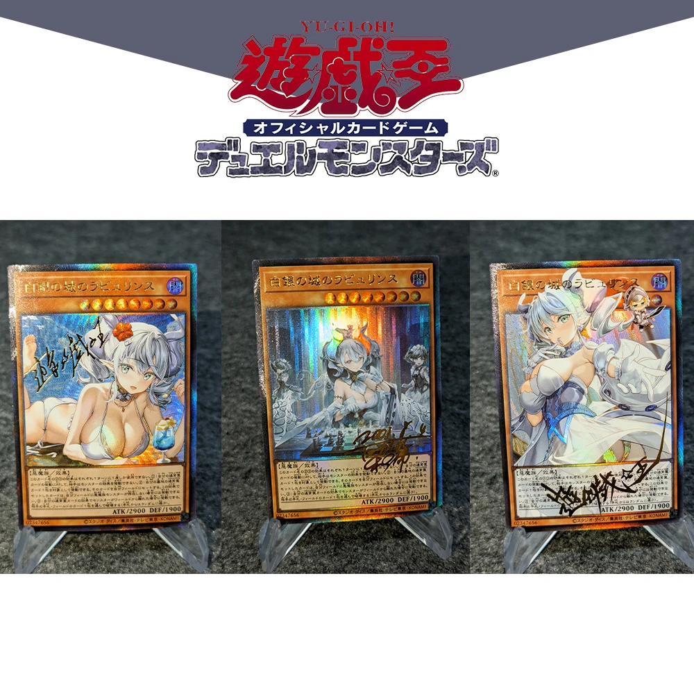 BLBU Anime Duel Monsters DIY ACG Dark Magician Girl Sexy Contest Collectible Card Game Character Signature Card 3PCS
BLBU Anime Duel Monsters DIY ACG Dark Magician Girl Sexy Contest Collectible Card Game Character Signature Card 3PCS