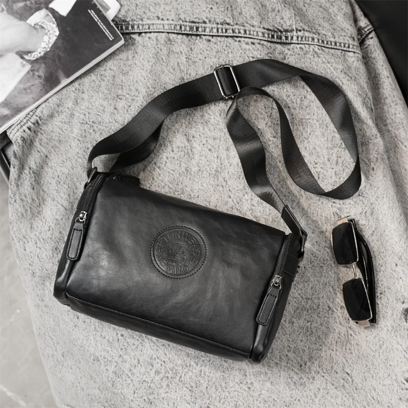 3D Letter Printed Crossbody Bag Men Luxury Soft Leather Men's Crossbody Bags Fashion Design Shoulder Bag Male Sling Handbags
3D Letter Printed Crossbody Bag Men Luxury Soft Leather Men's Crossbody Bags Fashion Design Shoulder Bag Male Sling Handbags