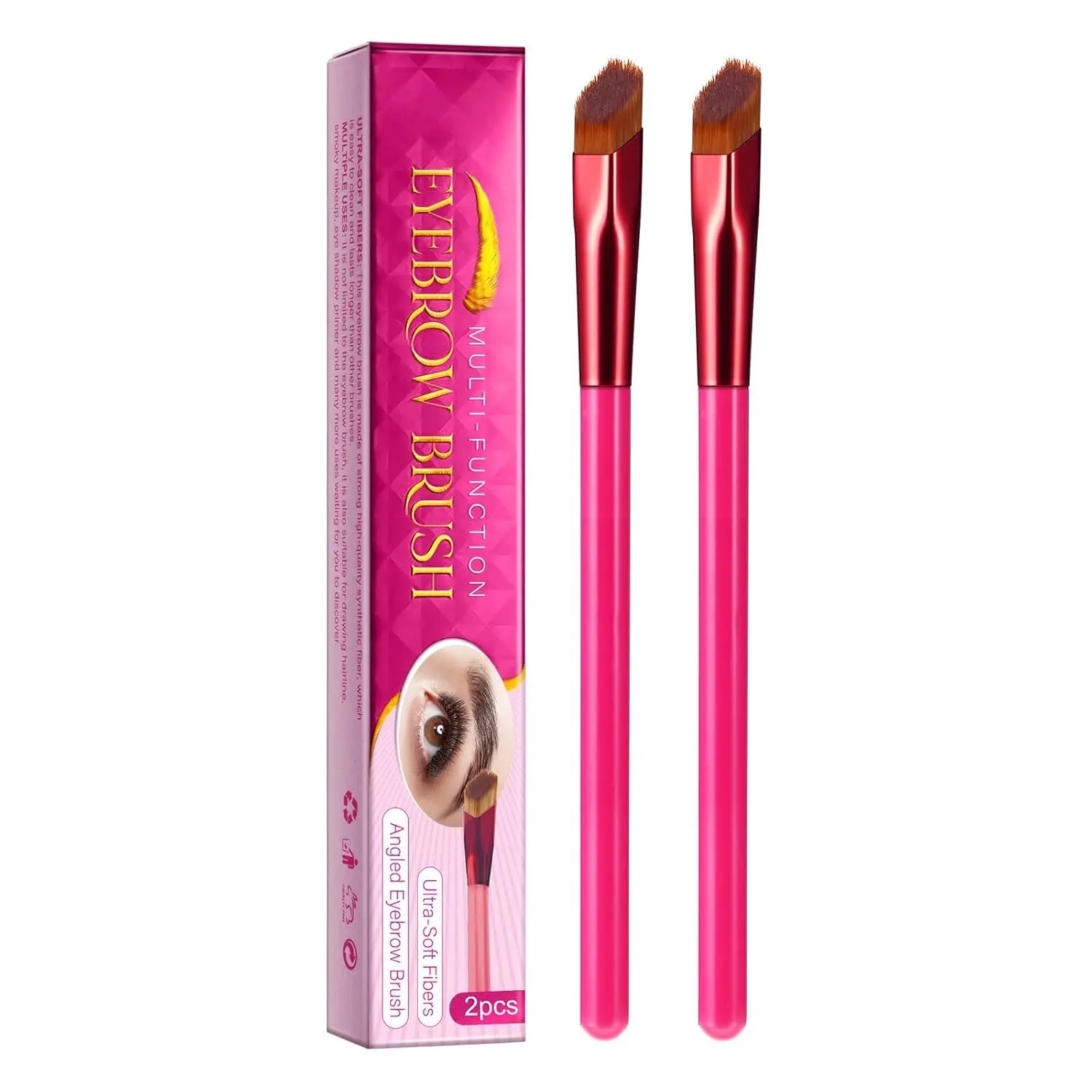 Eyebrow Brush for Precise Shaping – Multi-Function Angled Design – Ultra-Soft Synthetic Bristles – Lightweight Handle
Eyebrow Brush for Precise Shaping – Multi-Function Angled Design – Ultra-Soft Synthetic Bristles – Lightweight Handle