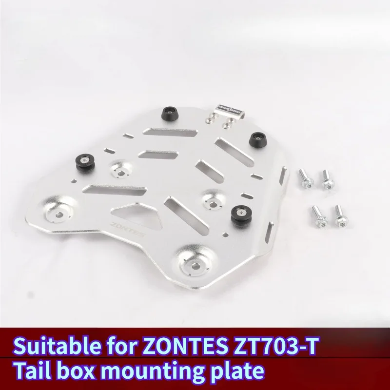 Motorcycle Aluminum Rear Trunk Base Plate Luggage Rack Mount Board Fit Zontes 703T ZT703-T Rear Top Box Installation Accessories
Motorcycle Aluminum Rear Trunk Base Plate Luggage Rack Mount Board Fit Zontes 703T ZT703-T Rear Top Box Installation Accessories