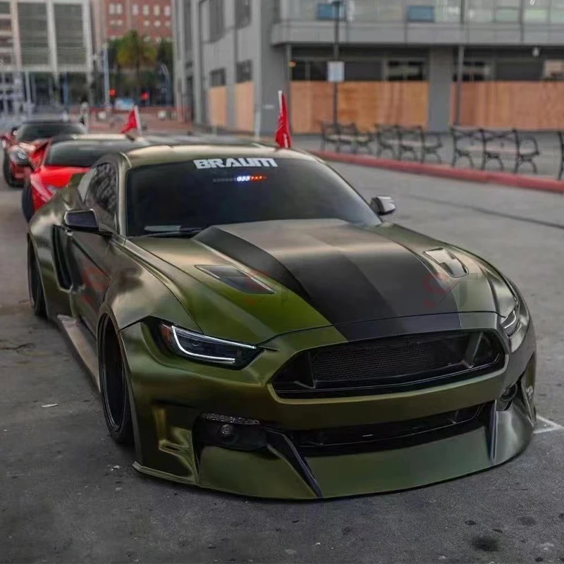 Комплект для тюнинга Ford Mustang 2015-2017: расширители колесных арок, боковые пороги, передний сплиттер, задний спойлер, защита от грязи
Комплект для тюнинга Ford Mustang 2015-2017: расширители колесных арок, боковые пороги, передний сплиттер, задний спойлер, защита от грязи