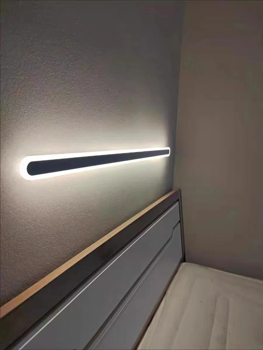 Long Strip Wall Lamp Bedroom Bedside Wall Light Living Room Porch Simple Modern LED Decoration Sofa Bar Lamp Line Led Wall Lamp
Long Strip Wall Lamp Bedroom Bedside Wall Light Living Room Porch Simple Modern LED Decoration Sofa Bar Lamp Line Led Wall Lamp