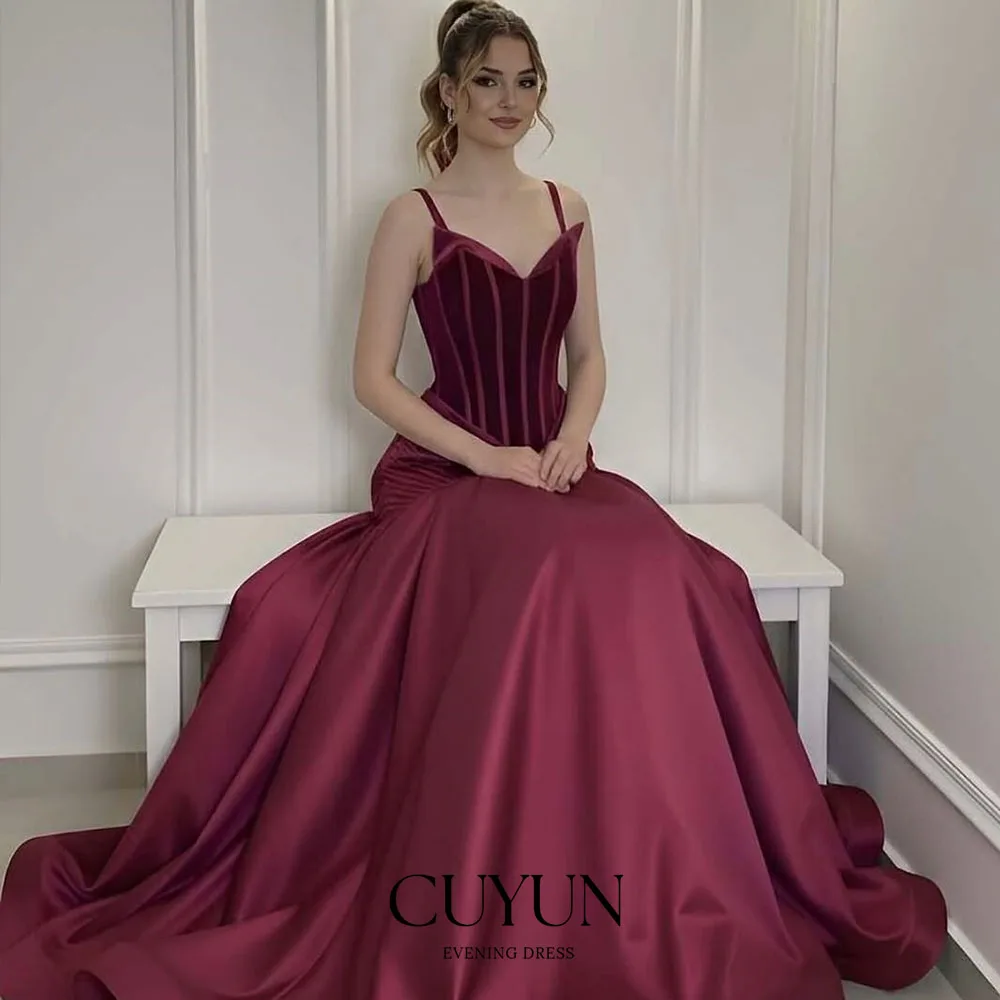 CUYUN элегантное красное вечернее платье на тонких бретельках женское вечернее платье длиной до пола فساتين سهرة атласное платье для выпускного вечера по индивидуальному заказу
CUYUN элегантное красное вечернее платье на тонких бретельках женское вечернее платье длиной до пола فساتين سهرة атласное платье для выпускного вечера по индивидуальному заказу