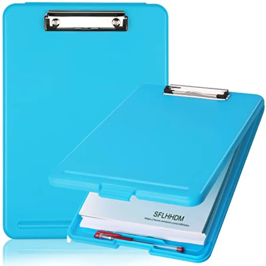 Clipboard with Storage, Storage Clipboard with Clip, Clipboards Foldable for Nurse, for 8.5x11 Paper Clip Boards, A4 Clipboards
Clipboard with Storage, Storage Clipboard with Clip, Clipboards Foldable for Nurse, for 8.5x11 Paper Clip Boards, A4 Clipboards
