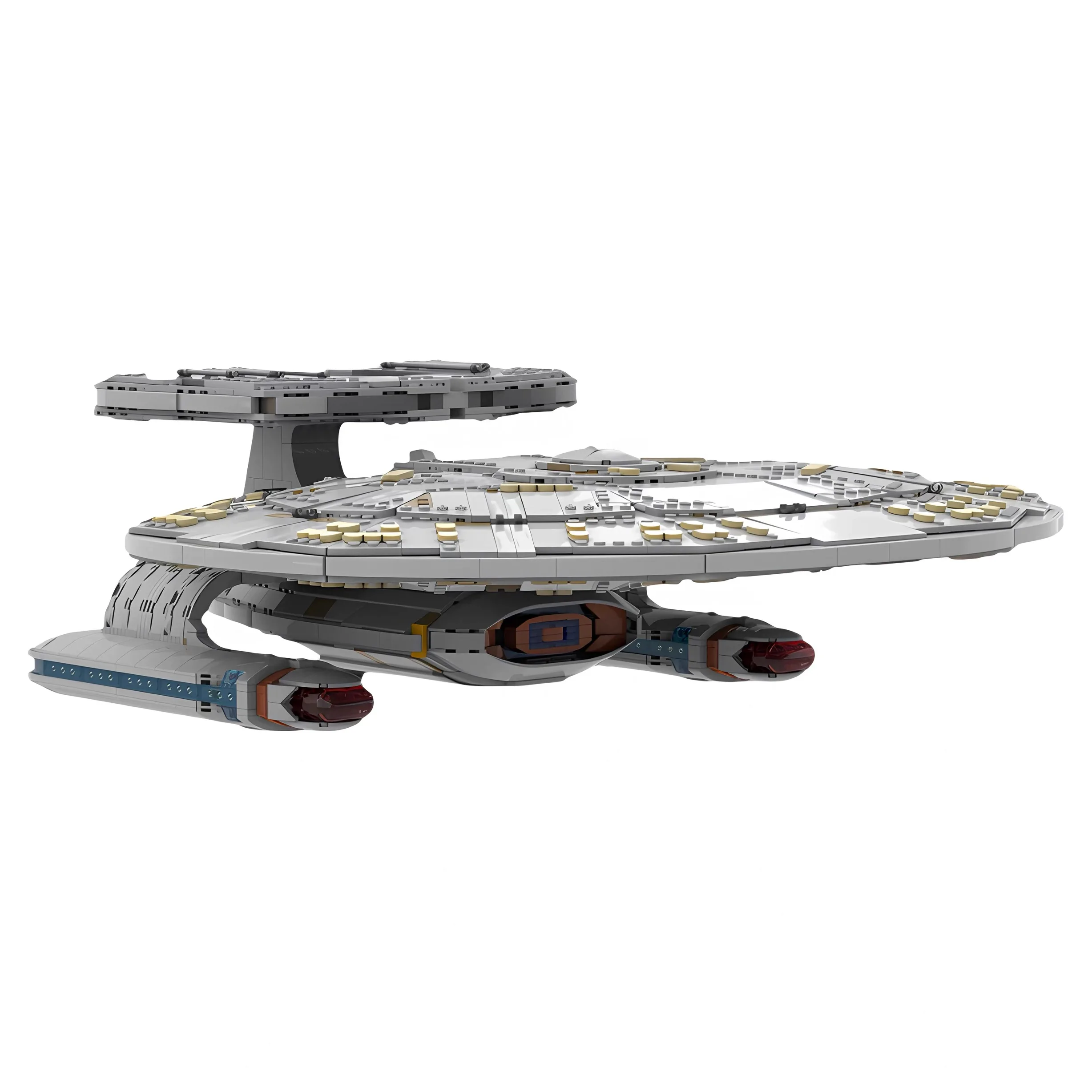 MOC Nebula Class Sutherland Type Model Building Blocks Require the Enterprise D Kit In Order to Bricks Assemble Toys Adult Gifts
MOC Nebula Class Sutherland Type Model Building Blocks Require the Enterprise D Kit In Order to Bricks Assemble Toys Adult Gifts