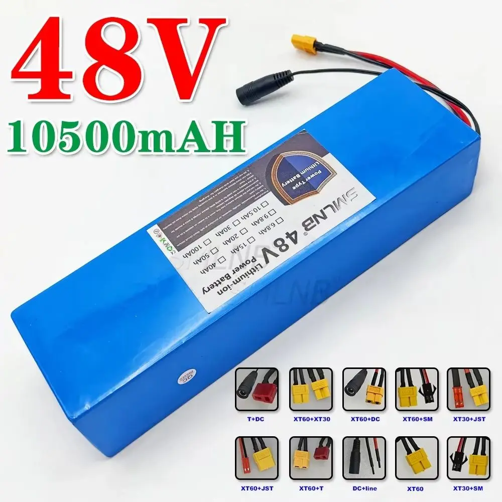 48V Battery 10500mAh 18650 13S2P battery pack Electric Vehicle Electric Motorcycle DIY Battery with BMS
48V Battery 10500mAh 18650 13S2P battery pack Electric Vehicle Electric Motorcycle DIY Battery with BMS