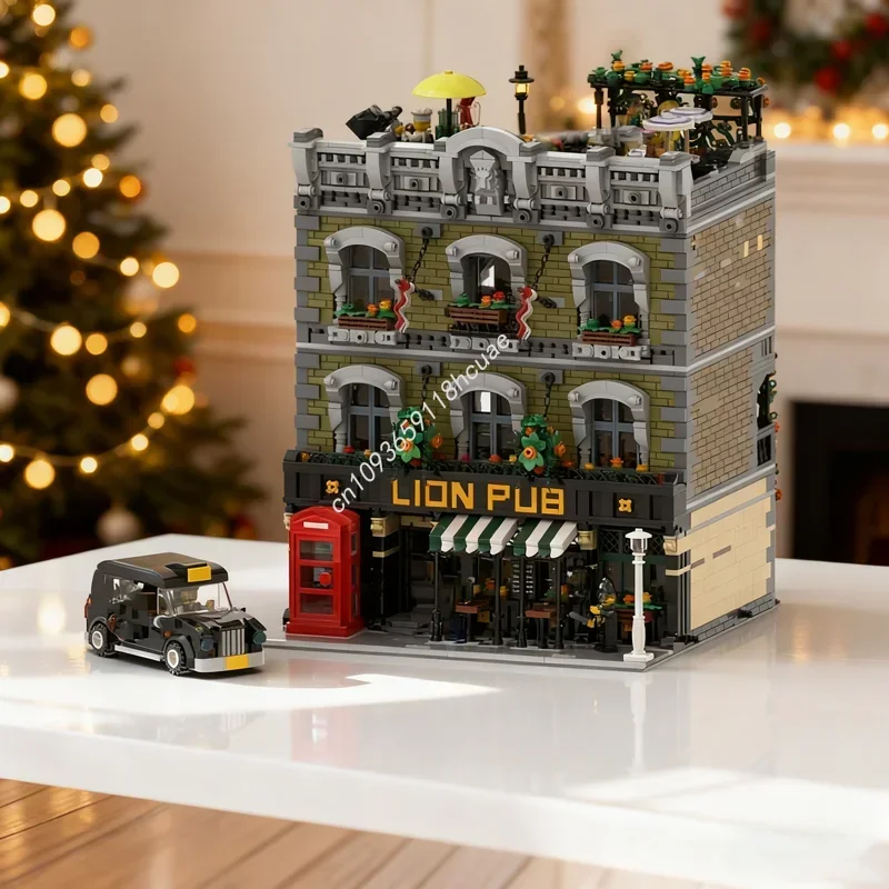 5892pcs MOC Lion Pub Modulared Model Building Blocks Construction Assemble DIY Toys Education Brick Festival Gift Birthday
5892pcs MOC Lion Pub Modulared Model Building Blocks Construction Assemble DIY Toys Education Brick Festival Gift Birthday