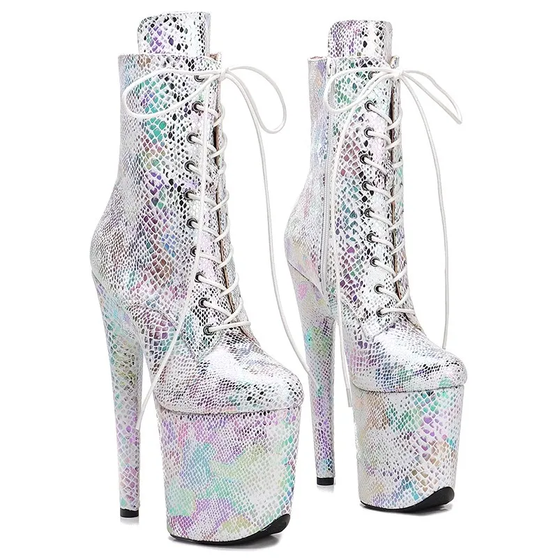 New 20CM/8inches PU Upper Modern Sexy Nightclub Pole Dance Shoes High Heel Platform Women's Ankle Boots 138
New 20CM/8inches PU Upper Modern Sexy Nightclub Pole Dance Shoes High Heel Platform Women's Ankle Boots 138