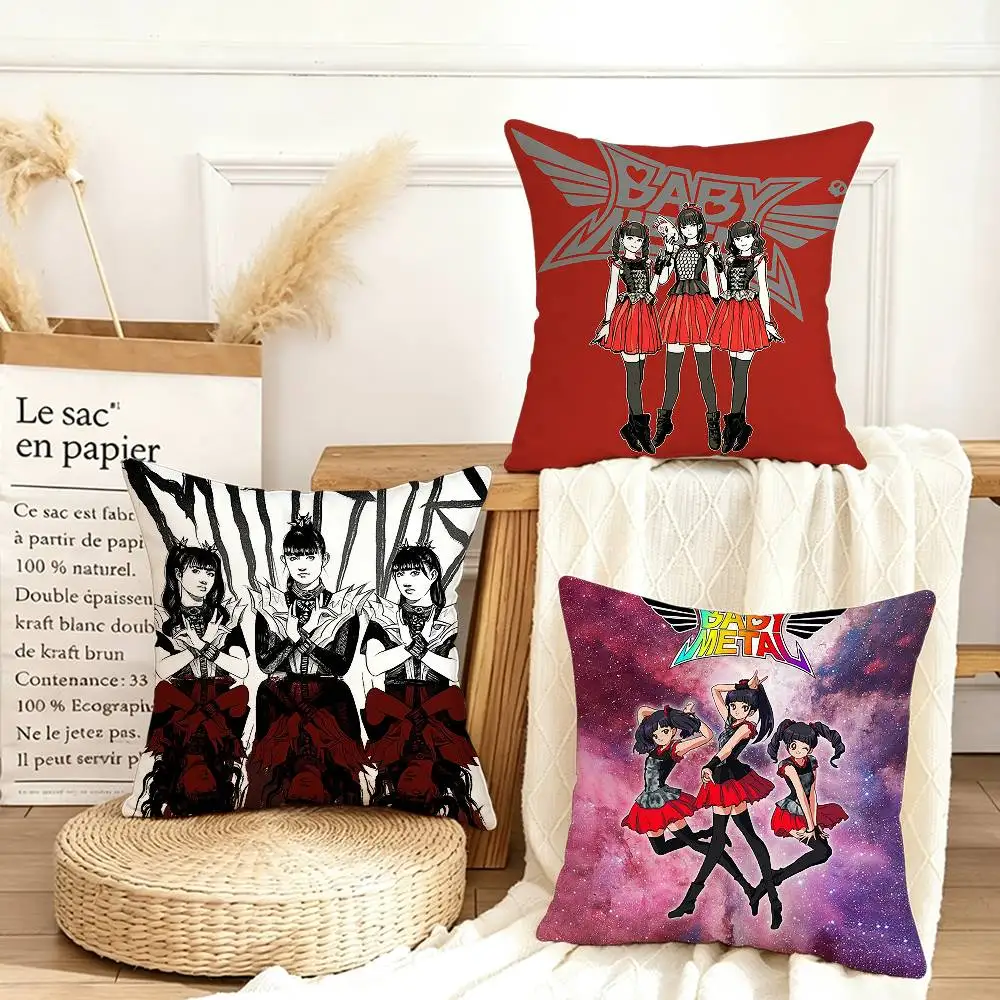 Girls Rock Band B-Babymetal Various Sizes Square Pillow Case For Car Home Bedchamber Decor
Girls Rock Band B-Babymetal Various Sizes Square Pillow Case For Car Home Bedchamber Decor