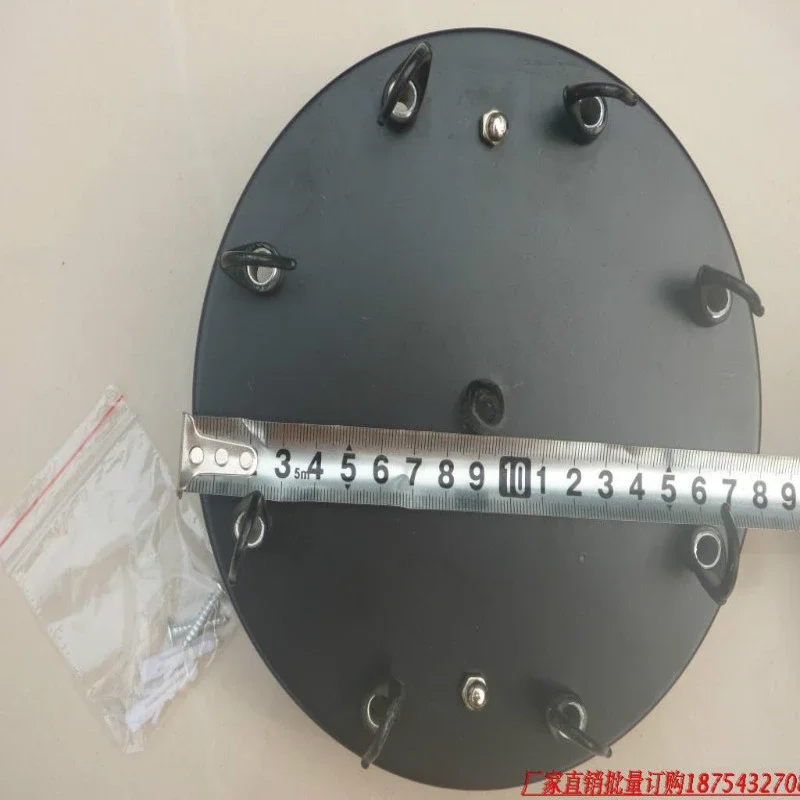 Accessories Diameter 8/10/12/15/18cm Iron Ceiling Plate to hanging Pendant Light, Lighting For Chan Deliers Rope Pendant Lamps
Accessories Diameter 8/10/12/15/18cm Iron Ceiling Plate to hanging Pendant Light, Lighting For Chan Deliers Rope Pendant Lamps