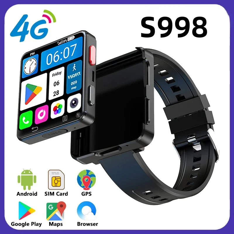 Low power design, longer battery life, S998 watch, real-time heart rate monitoring, at any time to know the physical condition
Low power design, longer battery life, S998 watch, real-time heart rate monitoring, at any time to know the physical condition