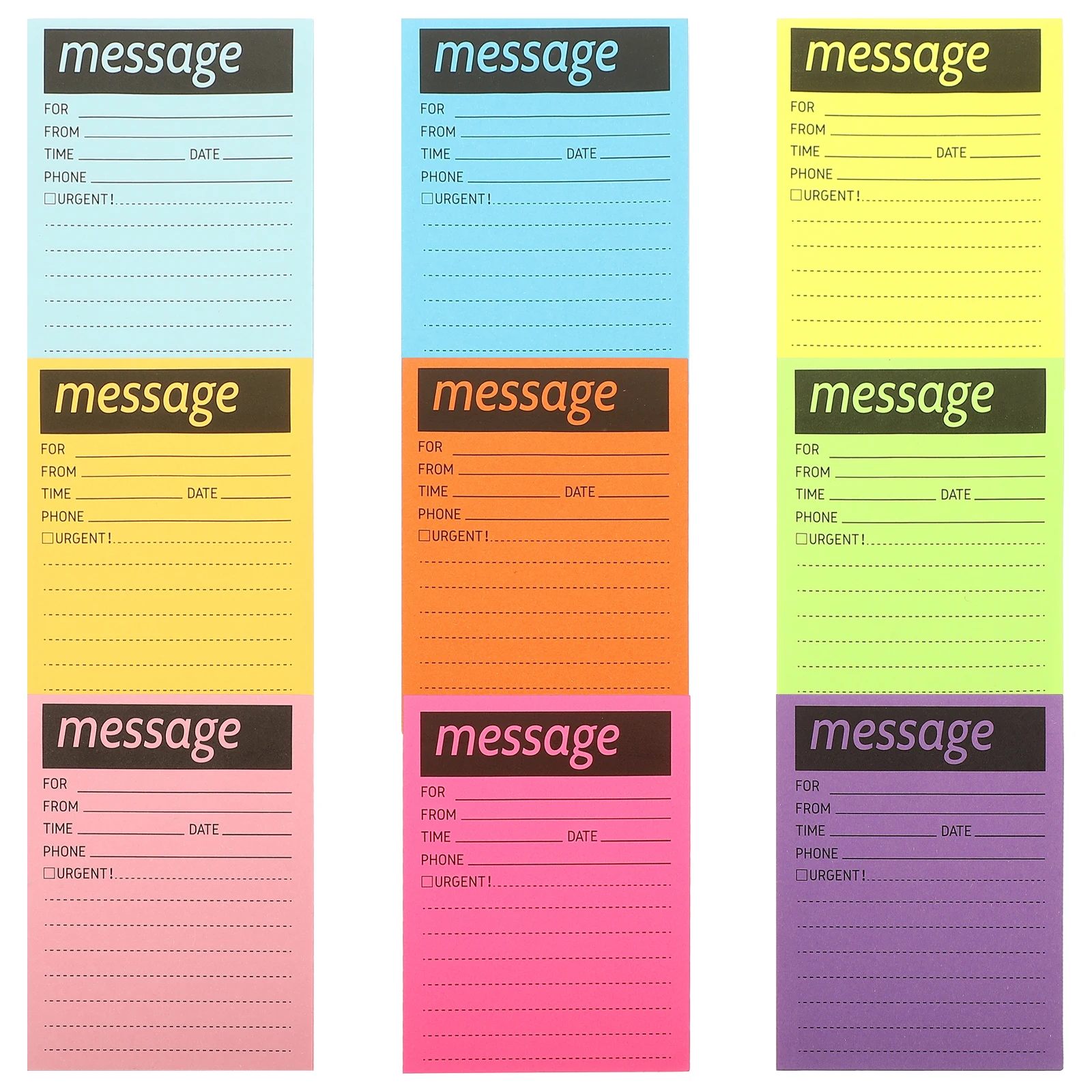 9pcs Colorful Notepads Self-adhesive Memo Stickers Long-term Use Office School Supplies Daily Note Accessories
9pcs Colorful Notepads Self-adhesive Memo Stickers Long-term Use Office School Supplies Daily Note Accessories