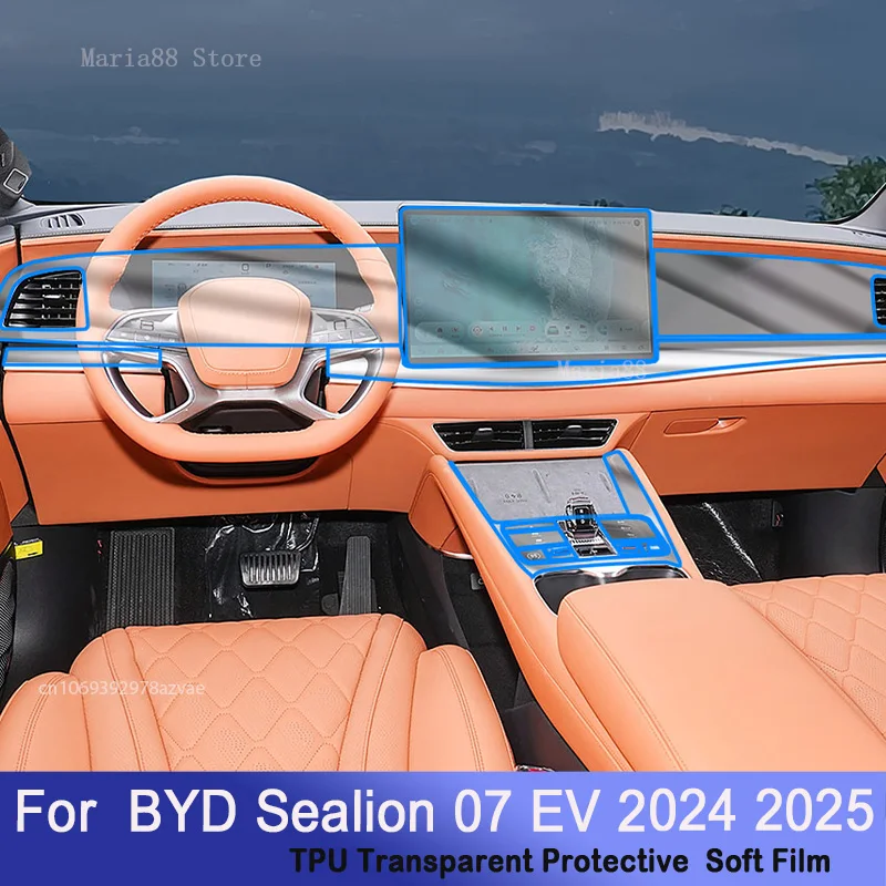 For BYD Sealion 07 EV 2024 2025 Car Air Interior Center instrument Navigatio Console TPU Protective Film scratch Repair Sticker
For BYD Sealion 07 EV 2024 2025 Car Air Interior Center instrument Navigatio Console TPU Protective Film scratch Repair Sticker