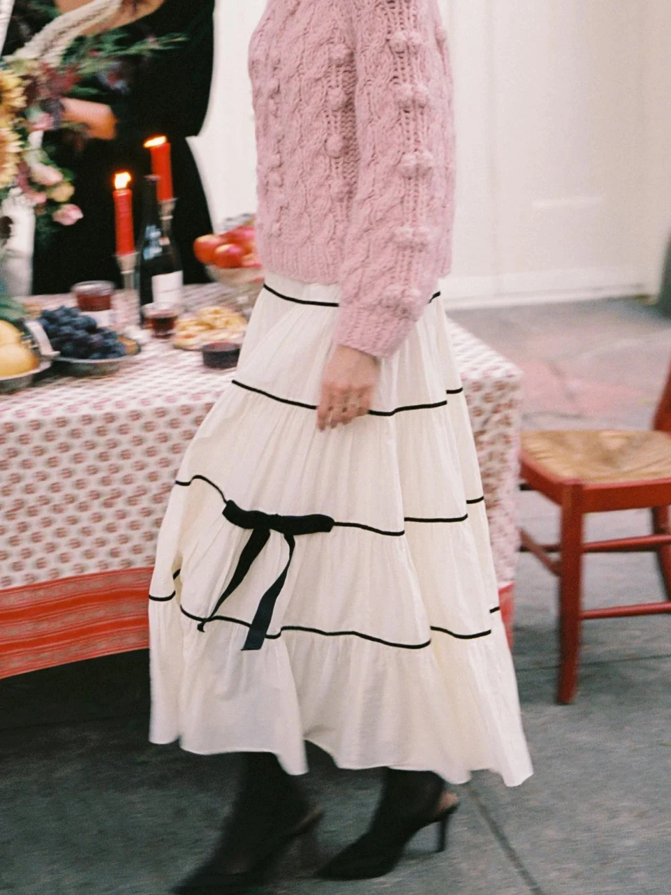 Sweet Knot Decoration Elastic Waist Midi Skirt HEIDD Spring 2026 A-Line Ladies Skirt Mid-Length f Body Skirt
Sweet Knot Decoration Elastic Waist Midi Skirt HEIDD Spring 2026 A-Line Ladies Skirt Mid-Length f Body Skirt