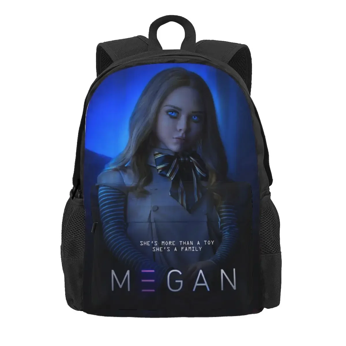Run From M3Gan Thriller Backpack Daypack Large Capacity Children BookBag School Bag Shoulder Bags for Men Women
Run From M3Gan Thriller Backpack Daypack Large Capacity Children BookBag School Bag Shoulder Bags for Men Women