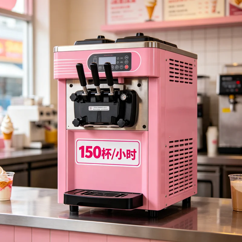 Stainless Steel Ice Cream Machine 1500W Commercial Soft Serve Maker Frozen Yogurt Dispenser for Shop Use
Stainless Steel Ice Cream Machine 1500W Commercial Soft Serve Maker Frozen Yogurt Dispenser for Shop Use