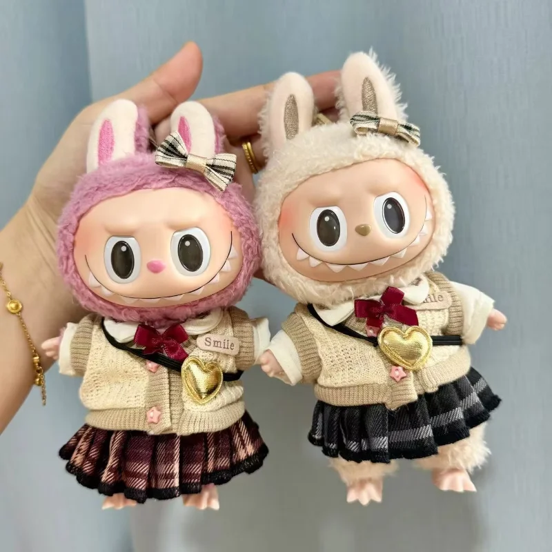 17cm labubu clothes pendant Labubu doll clothes keychain Labubu doll for JK skirt set cute
17cm labubu clothes pendant Labubu doll clothes keychain Labubu doll for JK skirt set cute