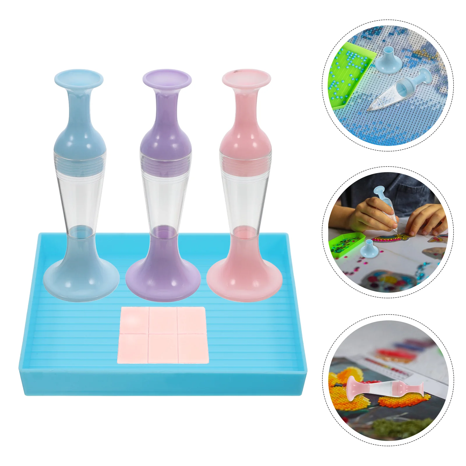 Flower Pot Shape Dot Pen Design Accessories Crafting for Phone Cases Pens Plastic Drill Clay and Tray Set
Flower Pot Shape Dot Pen Design Accessories Crafting for Phone Cases Pens Plastic Drill Clay and Tray Set