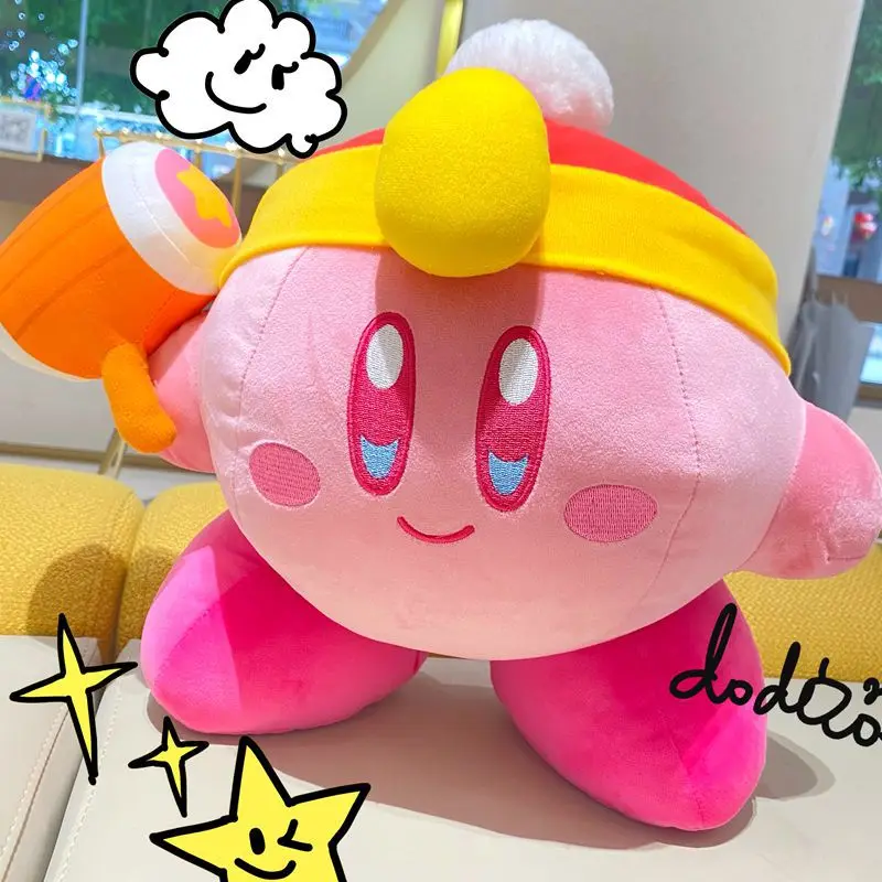Kawaii Star Hammer Kirby 33cm Plush Toys Pillow Kirby Quality Cartoon Stuffed Peluche Toys for Christmas Birthday Great Gifts
Kawaii Star Hammer Kirby 33cm Plush Toys Pillow Kirby Quality Cartoon Stuffed Peluche Toys for Christmas Birthday Great Gifts
