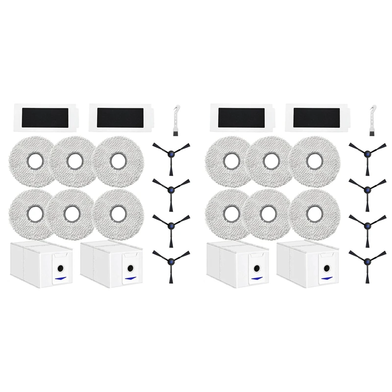 M14K-2 Set Accessory Set For ECOVACS DEEBOT T30 Pro Omni Robot Vacuum Cleaner:Wipes Dust Bags Side Brushes Filters
M14K-2 Set Accessory Set For ECOVACS DEEBOT T30 Pro Omni Robot Vacuum Cleaner:Wipes Dust Bags Side Brushes Filters