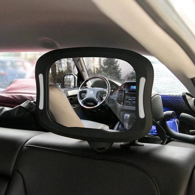 1PC Baby Car Mirror with Remote Control Soft Led Light ShatterProof Acrylic Rear Facing Baby Mirror for Car
1PC Baby Car Mirror with Remote Control Soft Led Light ShatterProof Acrylic Rear Facing Baby Mirror for Car