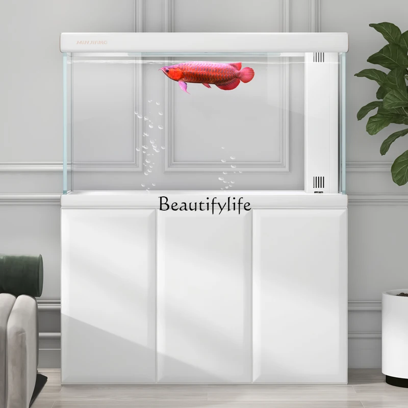 yj9 Living Room Home Aquarium Change Water Bottom Filter Simple Modern Light Luxury Super White Fish Tank
yj9 Living Room Home Aquarium Change Water Bottom Filter Simple Modern Light Luxury Super White Fish Tank