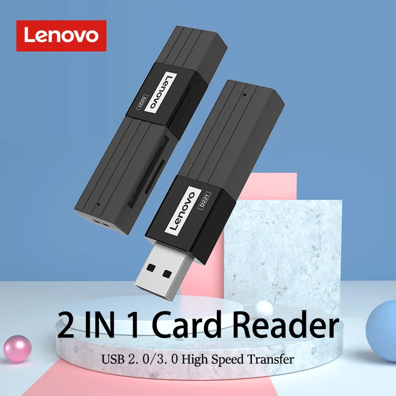 Lenovo USB 3.0 / USB2.0 Card Reader 2-in-1 for SD TF Memory Card Adapter Laptop Accessories USB High Speed Adaptor Card Reader
Lenovo USB 3.0 / USB2.0 Card Reader 2-in-1 for SD TF Memory Card Adapter Laptop Accessories USB High Speed Adaptor Card Reader