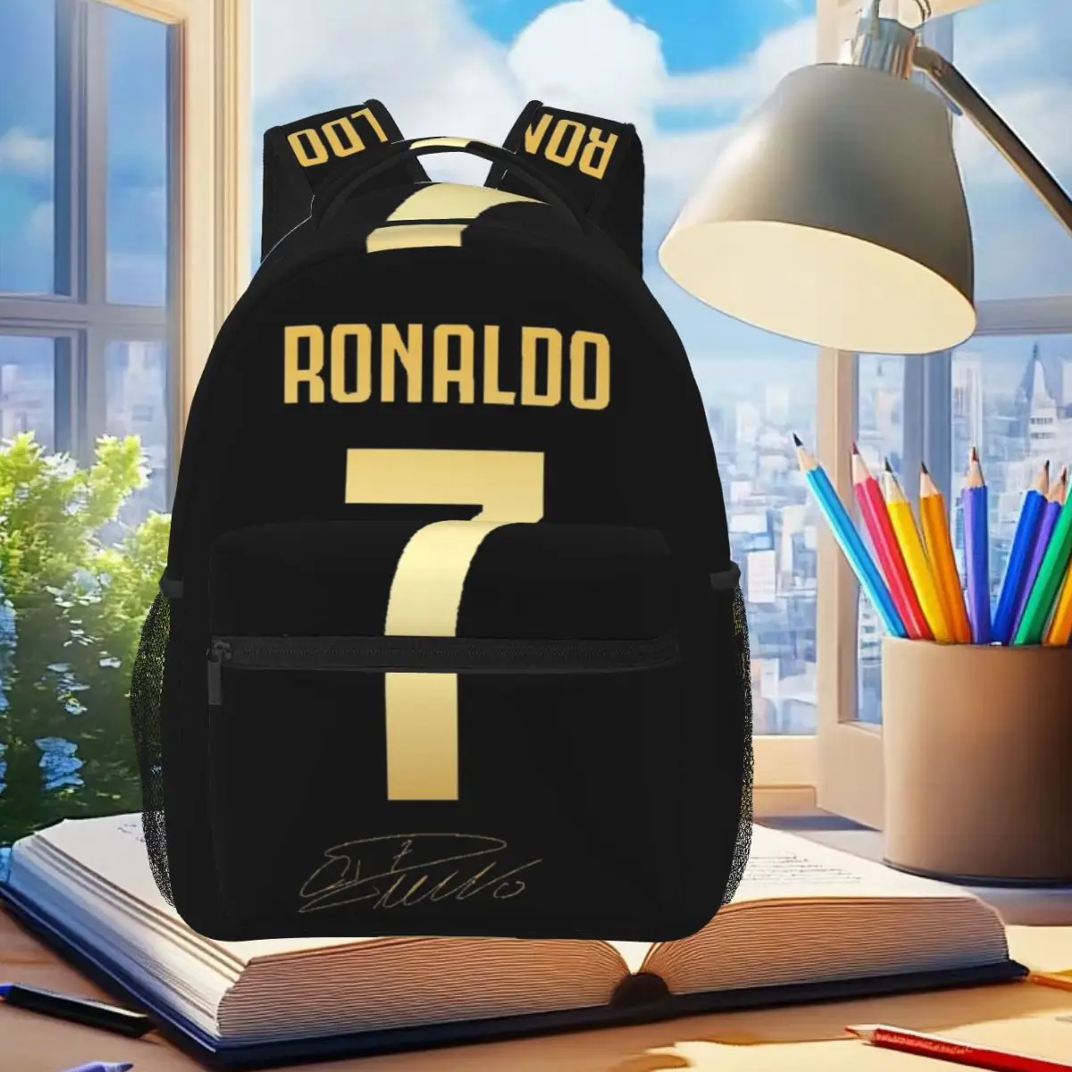 CR7 Криштиану Роналду студенческий рюкзак школьная сумка походный дорожный рюкзак для мальчиков и девочек модная сумка для книг сумки на плечо
CR7 Криштиану Роналду студенческий рюкзак школьная сумка походный дорожный рюкзак для мальчиков и девочек модная сумка для книг сумки на плечо
