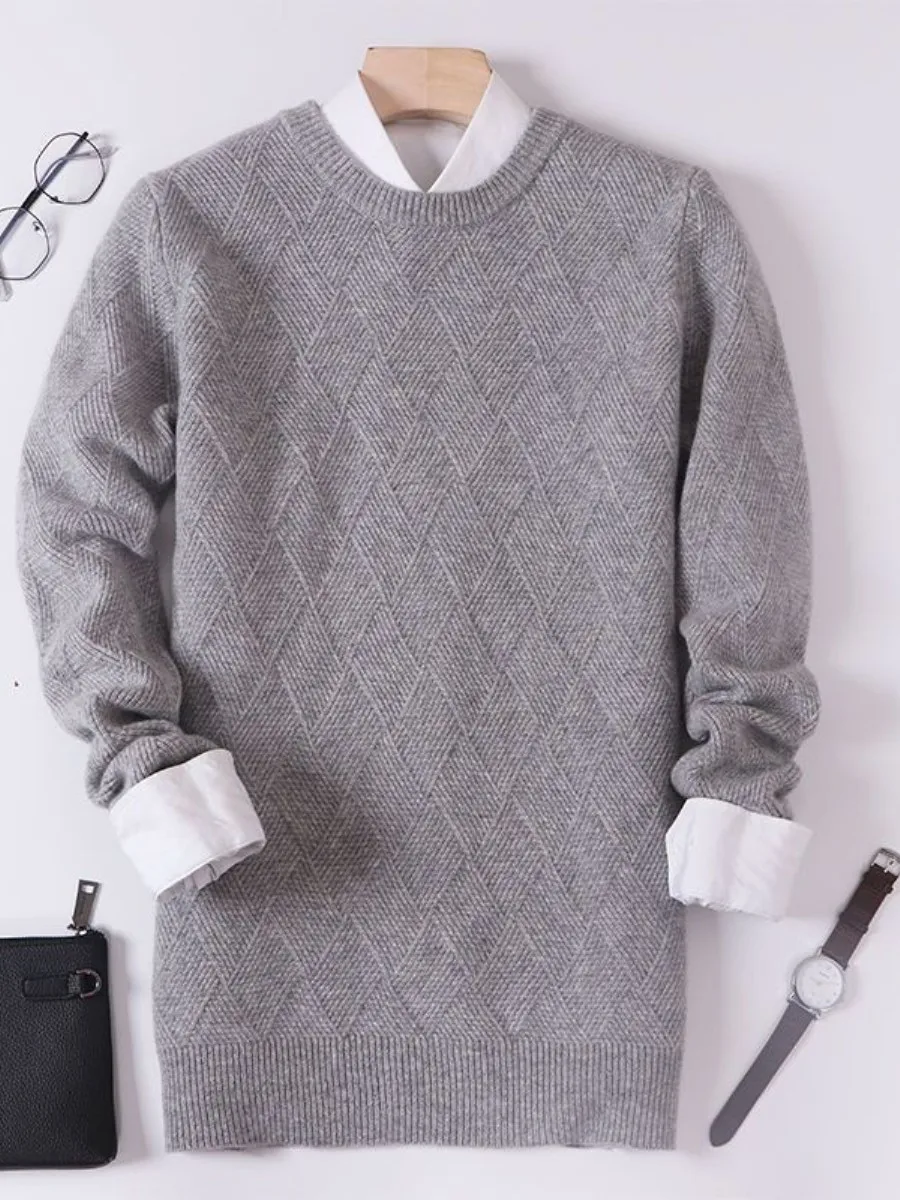 Loose Large Size Men's round Ne Camere Sweater Heavy Embroidery Busin Base irt Ultra Soft Sweater Winter Long Sve
Loose Large Size Men's round Ne Camere Sweater Heavy Embroidery Busin Base irt Ultra Soft Sweater Winter Long Sve