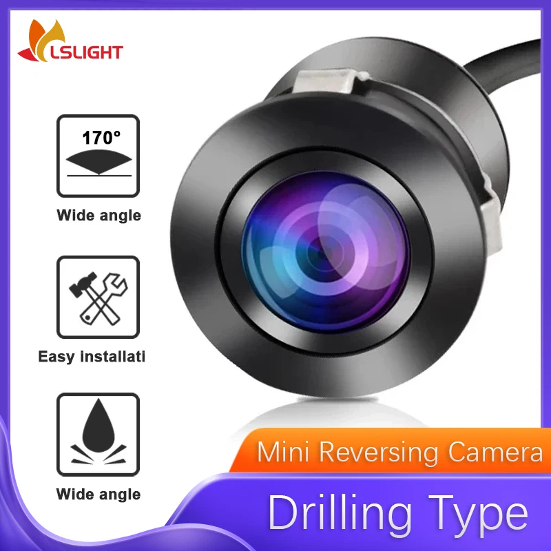 Car Camera Mini Universal Rear View Embedded HD Night Vision Waterproof Wide Angle 170° Drilling NTSC/PAL Electronic Accessories
Car Camera Mini Universal Rear View Embedded HD Night Vision Waterproof Wide Angle 170° Drilling NTSC/PAL Electronic Accessories