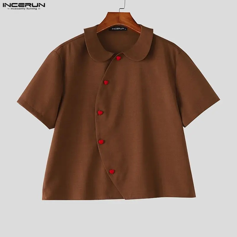 INCERUN Men's Shirt Solid Color Short Sleeve Summer Men Clothes Streetwear Button Korean Style 2026 Casual Tops Shirts For Man
INCERUN Men's Shirt Solid Color Short Sleeve Summer Men Clothes Streetwear Button Korean Style 2026 Casual Tops Shirts For Man