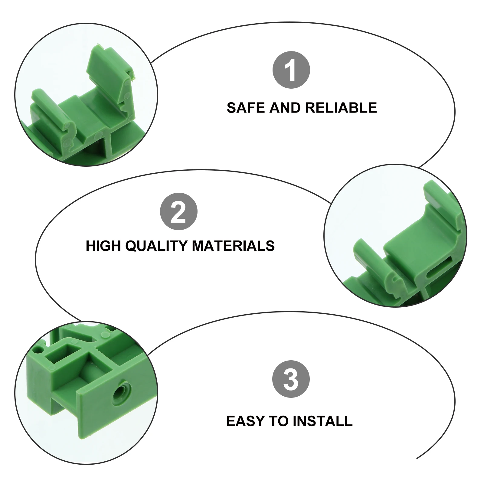 10 set Din Rail Adapter Universal Mounting Bracket For Pcb Electronic Equipment Circuit Board Holder Clips 35Mm Rail
10 set Din Rail Adapter Universal Mounting Bracket For Pcb Electronic Equipment Circuit Board Holder Clips 35Mm Rail