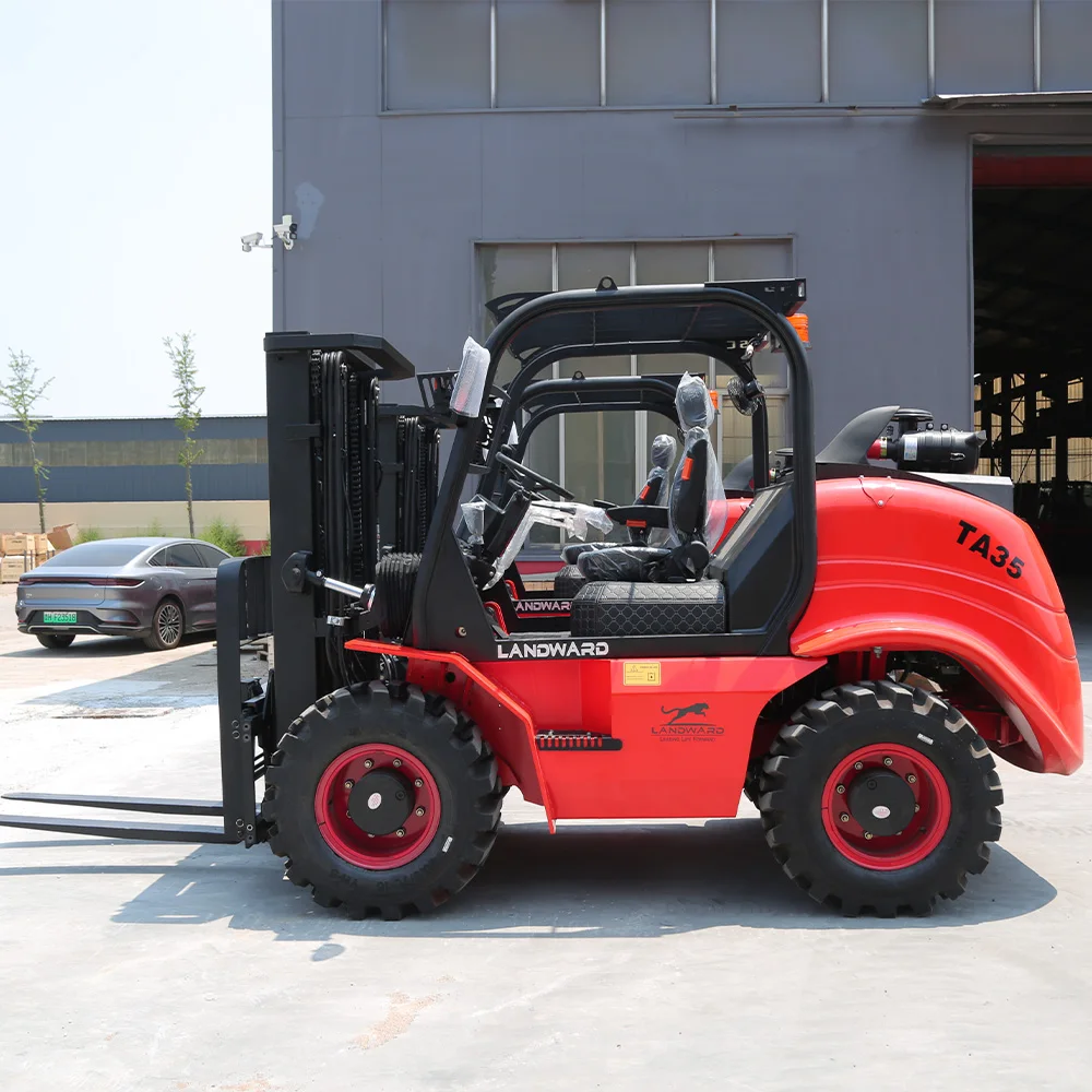 Hot Selling Articulated Off Road Euro 5 Small High Power Forklift 6 Ton All Terrain 4WD Handling Forklift EPA Engine Customized
Hot Selling Articulated Off Road Euro 5 Small High Power Forklift 6 Ton All Terrain 4WD Handling Forklift EPA Engine Customized