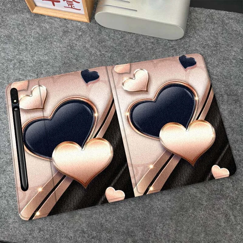 Shining Love Heart Luxury Gift For Samsung Galaxy Tab S6 S7 S8 S9 S10 FE Plus Lite Soft Flexible Support Tablet Case
Shining Love Heart Luxury Gift For Samsung Galaxy Tab S6 S7 S8 S9 S10 FE Plus Lite Soft Flexible Support Tablet Case