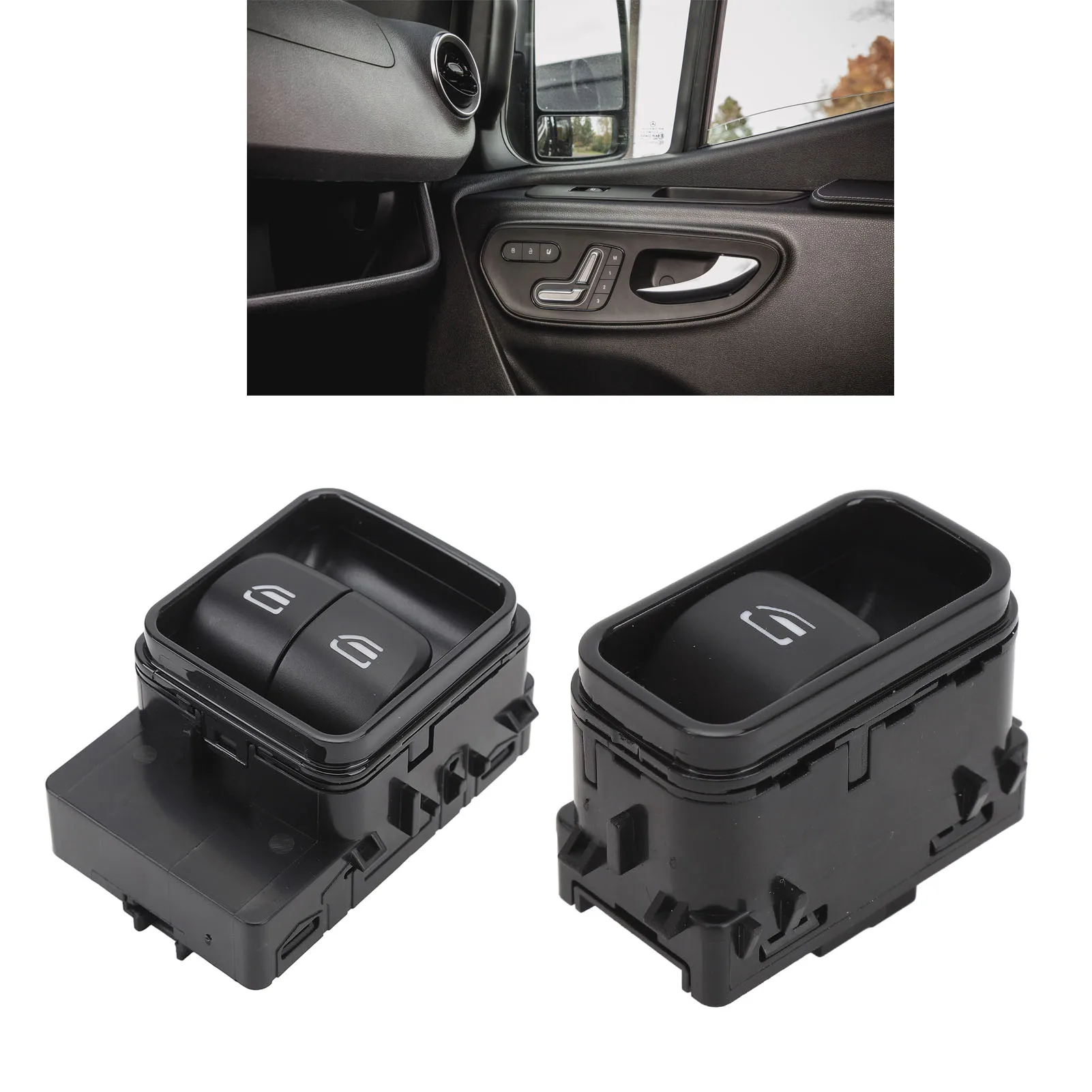 Регулируемая замена управления стеклоподъемником на переднее окно автомобиля для Sprinter 907 910 2018-2022 гг. 
Регулируемая замена управления стеклоподъемником на переднее окно автомобиля для Sprinter 907 910 2018-2022 гг.