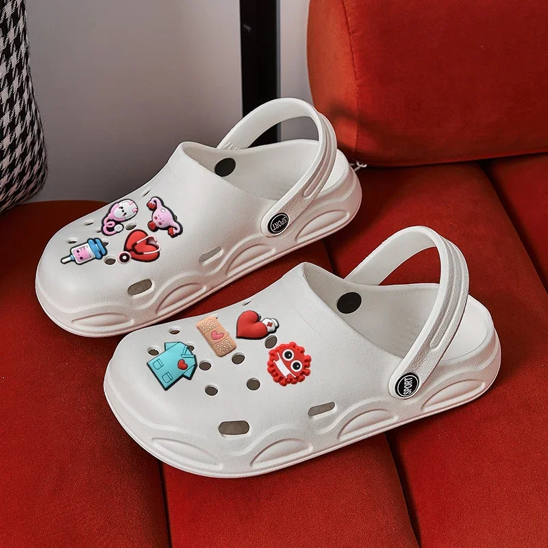 Flip Flops With Organ Medical Charms Woman Slippers Sandals Women Designer Shoes White Black Clogs Beach Comfortable Platform
Flip Flops With Organ Medical Charms Woman Slippers Sandals Women Designer Shoes White Black Clogs Beach Comfortable Platform
