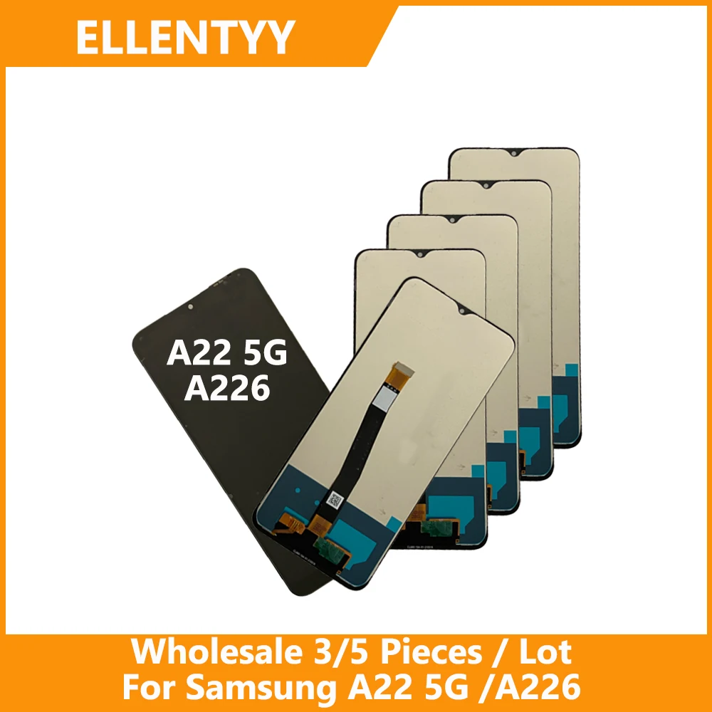 Wholesale 3/5 pieces / Lot High Quality For Samsung A22 5G A226 Screen Lcd display With Touch Digitizer
Wholesale 3/5 pieces / Lot High Quality For Samsung A22 5G A226 Screen Lcd display With Touch Digitizer