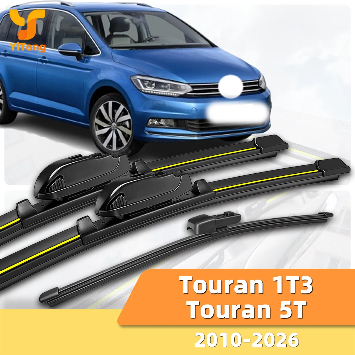 Wiper Suitable For Volkswagen VW Touran 1T3/Touran 5T (2010-2026) Natural Rubber Strip Boneless Silence Car Windshield Wiper
Wiper Suitable For Volkswagen VW Touran 1T3/Touran 5T (2010-2026) Natural Rubber Strip Boneless Silence Car Windshield Wiper