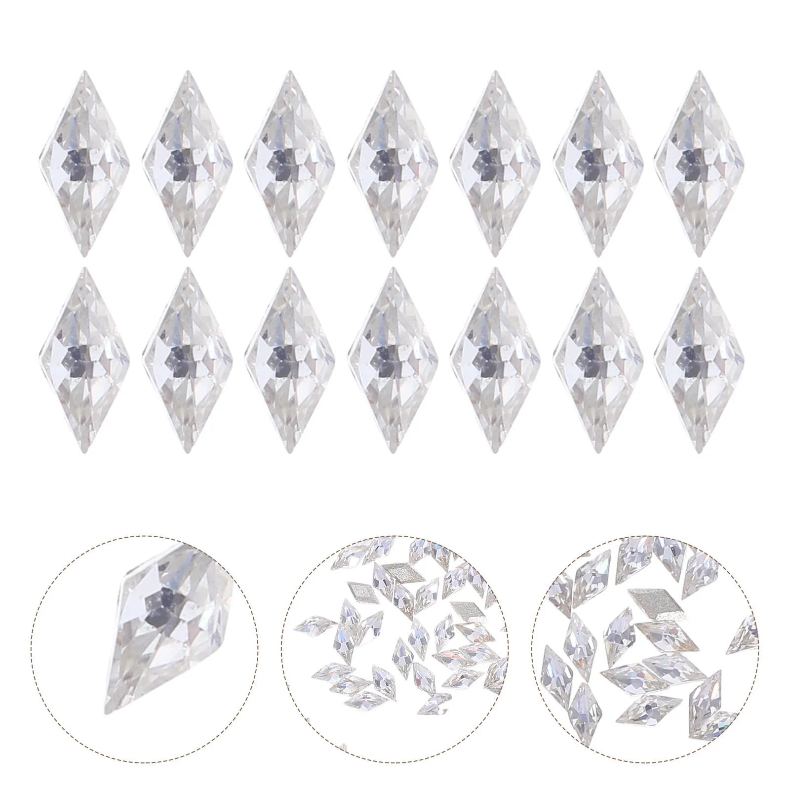 50 Pcs Mini Prismatic Manicure Crystal Nail Charms Colorful Rhinestones Gems Glamorous Bejeweled
50 Pcs Mini Prismatic Manicure Crystal Nail Charms Colorful Rhinestones Gems Glamorous Bejeweled