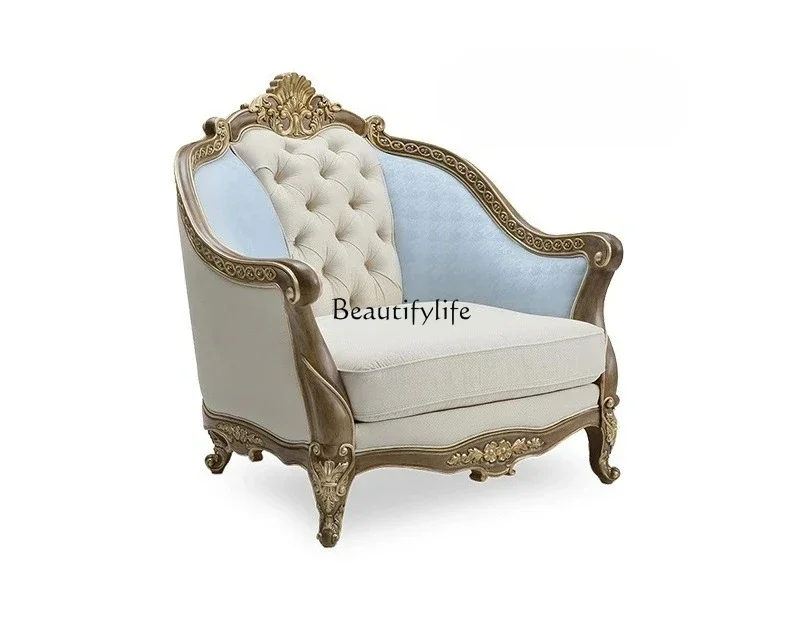 Light luxury French sofa neoclassical living room fabric villa home designer high sense
Light luxury French sofa neoclassical living room fabric villa home designer high sense