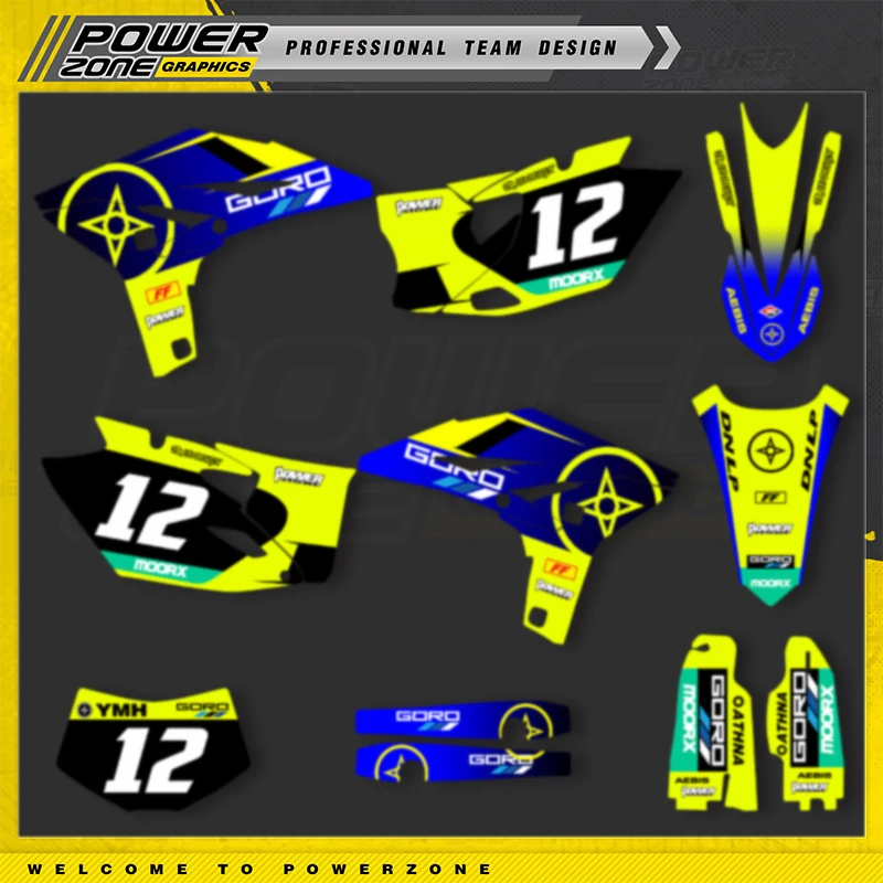 PowerZone Custom Team Graphics Backgrounds Decals Stickers Kit For YAMAHA WRF450 2012 2013 2014 2015 Motorcycle Decals 01
PowerZone Custom Team Graphics Backgrounds Decals Stickers Kit For YAMAHA WRF450 2012 2013 2014 2015 Motorcycle Decals 01