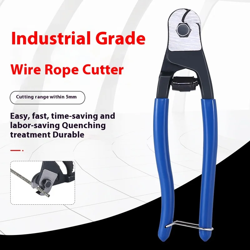 8-inch steel wire rope shears, cable shears, multi-functional steel wire shears, and wire breaking pliers
8-inch steel wire rope shears, cable shears, multi-functional steel wire shears, and wire breaking pliers